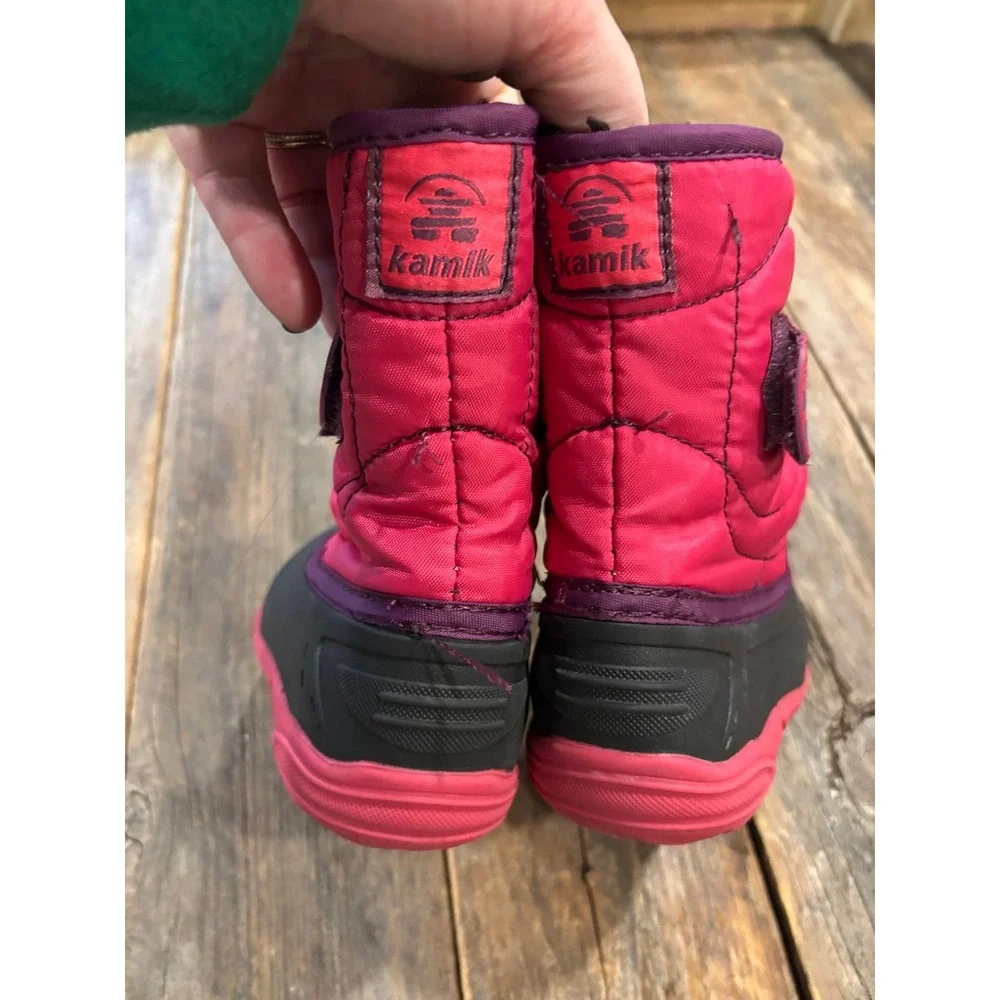 Kamik snowy bug‎ 5 toddler kids youth Snow Boots
